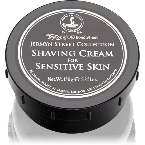Taylor Of Old Bond Street Jermyn Street Collection Crème À Raser Peaux Sensibles 150 G 