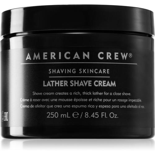 American Crew Shave & Beard Lather Shave Cream Crème À Raser 150 Ml 