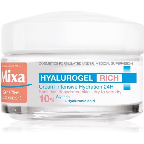 Mixa Hyalurogel Rich Crème De Jour Hydratante Intense À L'acide Hyaluronique 50 Ml 