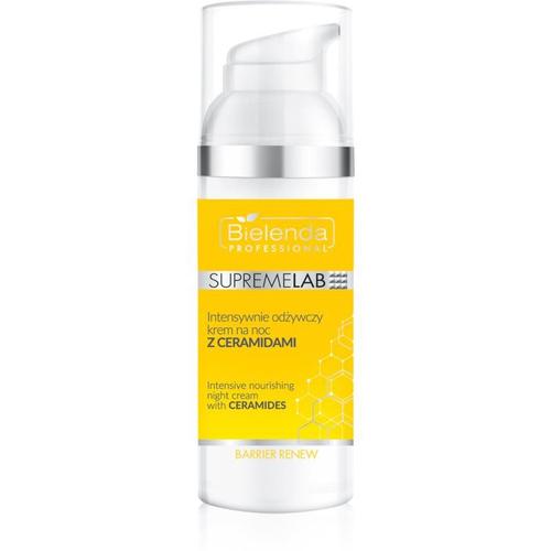 Bielenda Professional Supremelab Barrier Renew Crème De Nuit Nourrissante Intense Aux Céramides 50 Ml 