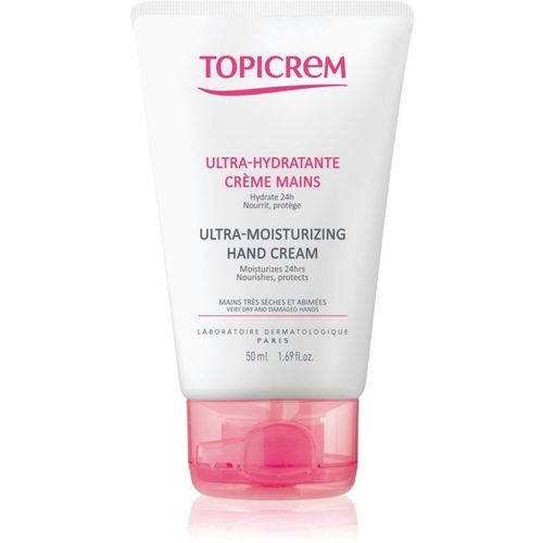 Topicrem Uh Body Ultra-Moisturizing Hand Cream Crème Hydratante Pour La Peau Sèche Et Gercée Des Mains 50 Ml 