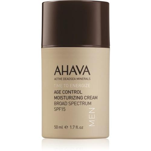 Ahava Time To Energize Men Crème Hydratante Rajeunissante Spf 15 50 Ml 