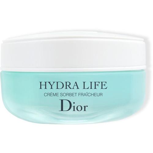 Dior Hydra Life Crème Sorbet Fraîcheur Crème Hydratante Visage Et Cou - Hydrate, Repulpe Et Embellit 50 Ml 
