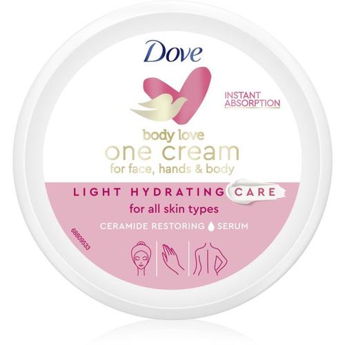 Dove Body Love Crème Légère Corps Et Visage 250 Ml 