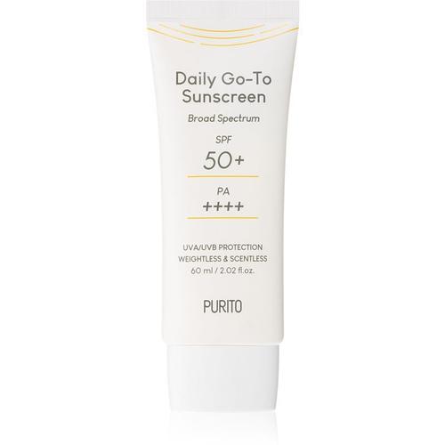 Purito Daily Go-To Sunscreen Crème Légère Protectrice Visage Spf 50+ 60 Ml 
