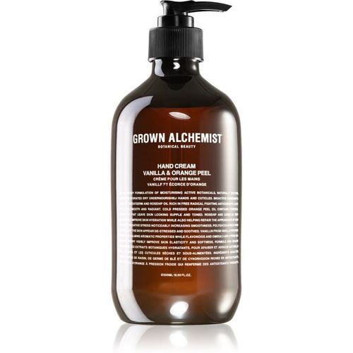 Grown Alchemist Hand & Body Crème Mains Vanilla & Orange Peel 500 Ml 