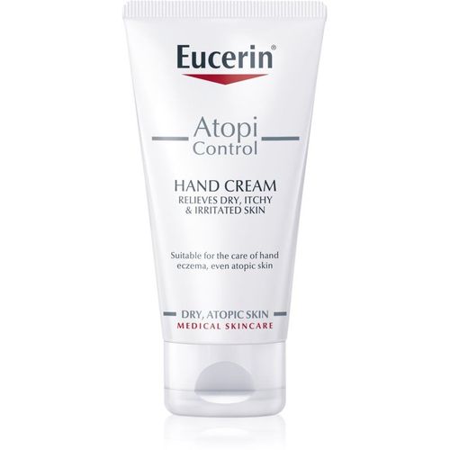 Eucerin Atopicontrol Crème Mains Pour Peaux Sèches À Atopiques À L'extrait D'avoine 75 Ml 