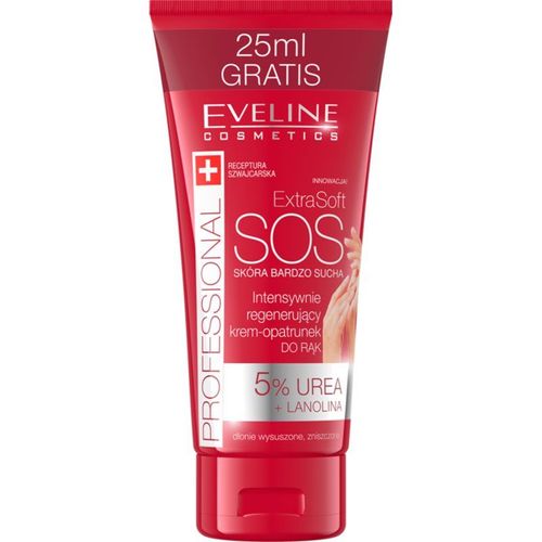 Eveline Cosmetics Extra Soft Sos Crème Mains Pour Peaux Sèches Et Fatiguées 100 Ml 