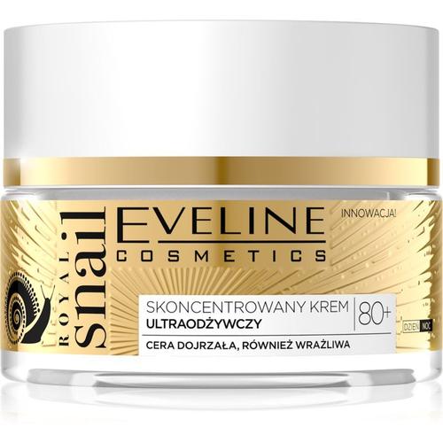 Eveline Cosmetics Royal Snail Crème Nourrissante Intense Anti-Rides Profondes 80+ 50 Ml 