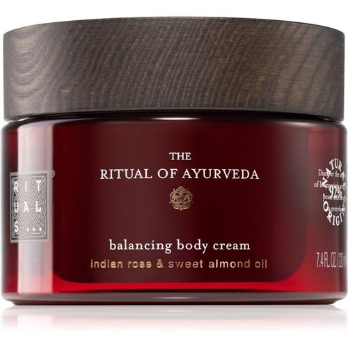 Rituals The Ritual Of Ayurveda Crème Pour Le Corps Nourrissante 220 Ml 