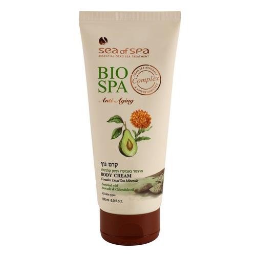 Sea Of Spa Bio Spa Crème Pour Le Corps À L'avocat Et Huile De Calendula 180 Ml 