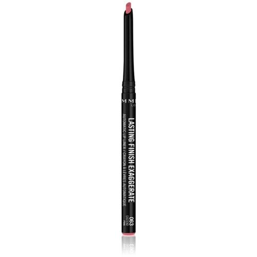 Rimmel Lasting Finish Exaggerate Crayon À Lèvres Automatique Teinte 063 Eastend Pink 0,25 G 