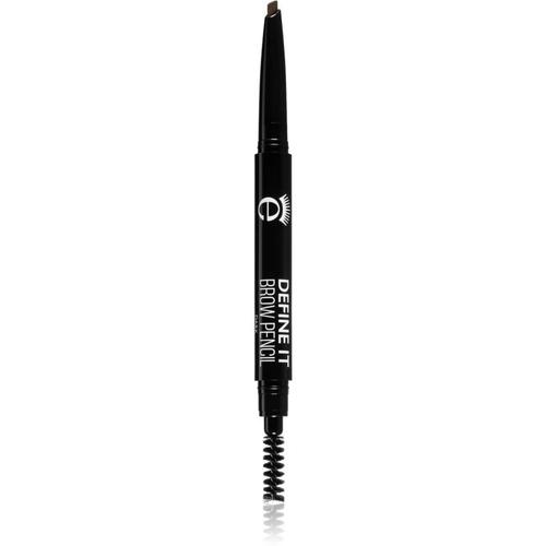 Eyeko Define It Brow Pencil Crayon Automatique Yeux Avec Brosse Teinte Dark 0,25 G 