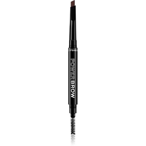 Revolution Relove Power Brow Crayon Pour Sourcils Avec Brosse Teinte Granite 0,3 G 
