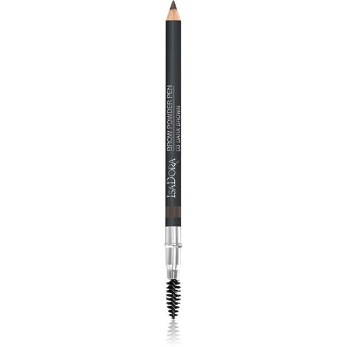 Isadora Brow Powder Pen Crayon Pour Sourcils Avec Brosse Teinte 03 Dark Brown 1,1 G 
