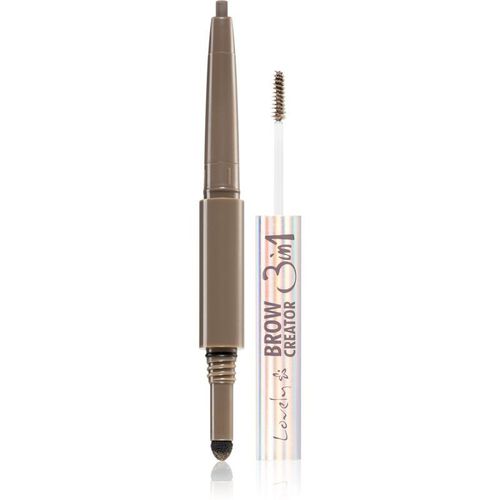 Lovely Brow Creator Crayon Pour Sourcils 3 En 1 