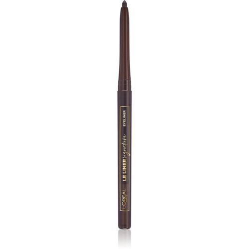 L?Oréal Paris Le Liner Signature Crayon Yeux Longue Tenue Teinte 03 Rouge Noir Angora 