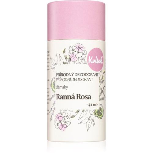 Kvitok Morning Dew Ranní Rosa Déodorant Crème Pour Peaux Sensibles 42 Ml 