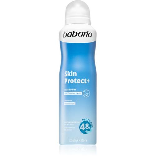 Babaria Deodorant Skin Protect+ Déodorant En Spray Au Composant Antibactérien 200 Ml 