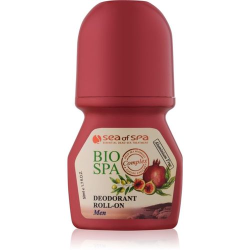 Sea Of Spa Bio Spa Déodorant Roll-On Sans Sels D'aluminium Pour Homme 50 Ml 