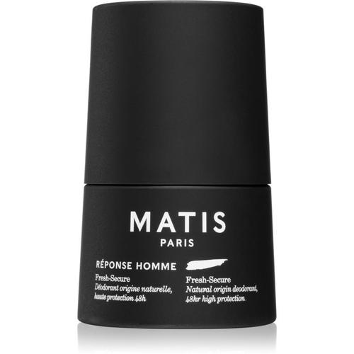 Matis Paris Réponse Homme Fresh-Secure Déodorant Roll-On Sans Sels D'aluminium 50 Ml 