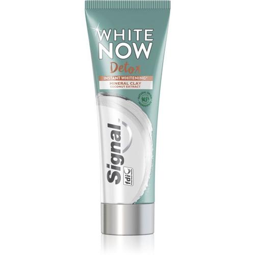 Signal White Now Detox Coconut Dentifrice Blanchissant 75 Ml 