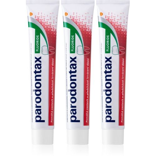 Parodontax Fluoride Dentifrice Anti-Saignement Des Gencives 3x75 Ml 