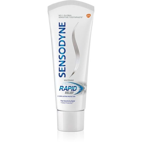 Sensodyne Rapid Whitening Dentifrice Blanchissant Pour Dents Sensibles 75 Ml Blanc