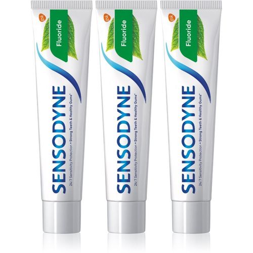 Sensodyne Fluoride Dentifrice Pour Dents Sensibles 3x75 Ml 