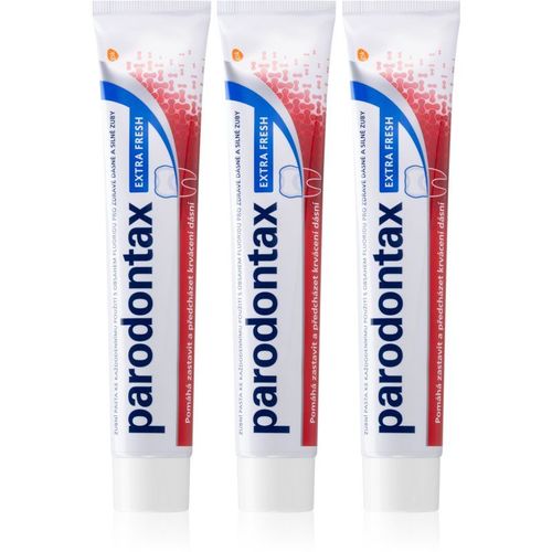 Parodontax Extra Fresh Dentifrice Contre Les Saignements De Gencives 3 X 75 Ml 