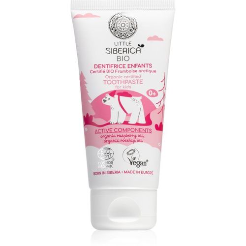 Natura Siberica Little Siberica Bio Dentifrice Naturel Pour Enfant Saveur Framboise 60 G 