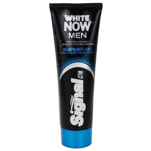 Signal White Now Men Super Pure Dentifrice Pour Homme Effet Blancheur 75 Ml 