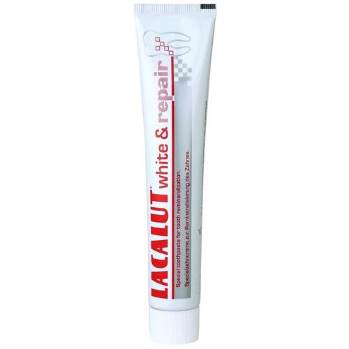 Lacalut White & Repair Dentifrice Pour Restaurer L'émail Dentaire 75 Ml 