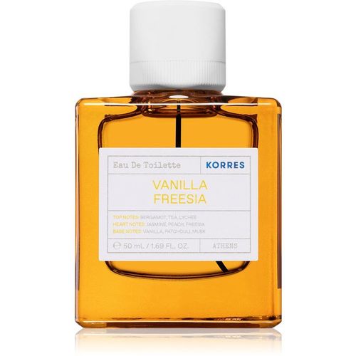 Korres Vanilla, Freesia & Lychee Eau De Toilette Pour Femme 50 Ml 