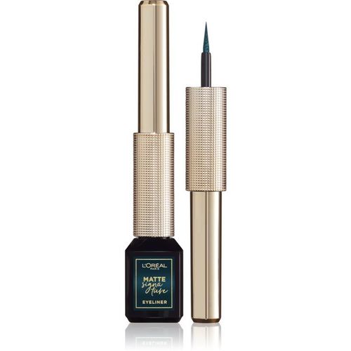 L?Oréal Paris Superliner Matte Signature Eyeliner Liquide Teinte 04 Emeraude Signature 