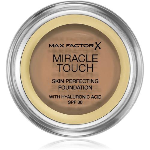 Max Factor Miracle Touch Fond De Teint Crème Hydratant Spf 30 Teinte 097 Toasted Almond 11,5 G 