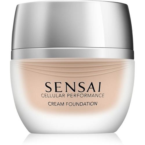 Sensai Cellular Performance Cream Foundation Fond De Teint Crème Spf 15 Teinte Cf 23 Almond Beige 30 Ml 