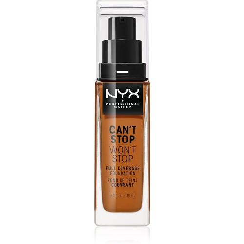 Nyx Professional Makeup Can't Stop Won't Stop Fond De Teint Haute Couvrance Teinte 20 Deep Rich 30 Ml 