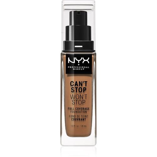 Nyx Professional Makeup Can't Stop Won't Stop Fond De Teint Haute Couvrance Teinte Cinnamon 30 Ml 
