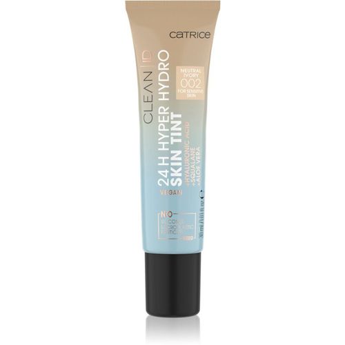 Catrice Clean Id 24 H Hyper Hydro Fond De Teint Hydratant Peaux Sensibles Teinte 002 Neutral Ivory 30 Ml 