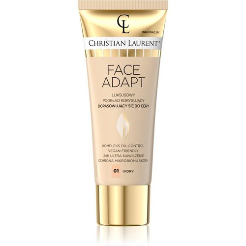 Christian Laurent Face Adapt Fond De Teint Hydratant Lissant Teinte 01 Ivory 30 Ml 
