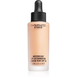 Mac Cosmetics Studio Waterweight Spf 30 Foundation Fond De Teint Léger Hydratant Spf 30 Teinte Nc 35 30 Ml 