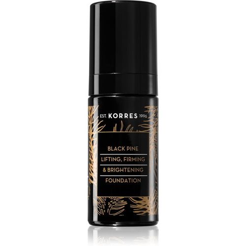 Korres Black Pine Fond De Teint Liquide Éclat Effet Raffermissant Teinte Bpf3 30 Ml 