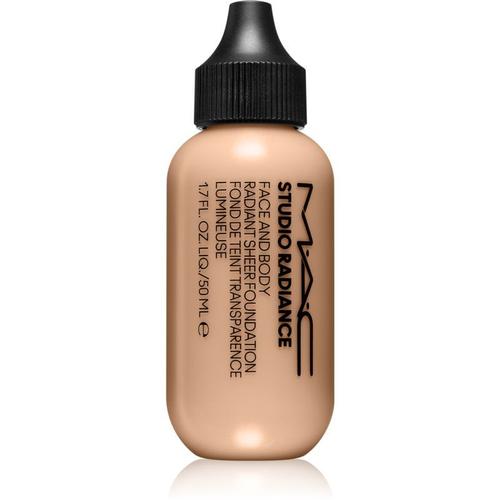 Mac Cosmetics Studio Radiance Face And Body Radiant Sheer Foundation Fond De Teint Léger Visage Et Corps Teinte N1 50 Ml 