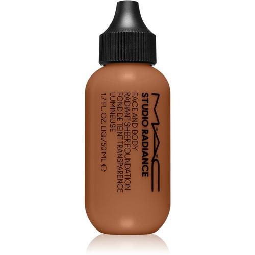 Mac Cosmetics Studio Radiance Face And Body Radiant Sheer Foundation Fond De Teint Léger Visage Et Corps Teinte C7 50 Ml 