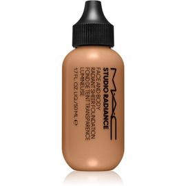 Mac Cosmetics Studio Radiance Face And Body Radiant Sheer Foundation Fond De Teint Léger Visage Et Corps Teinte C4 50 Ml 