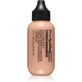 Mac Cosmetics Studio Radiance Face And Body Radiant Sheer Foundation Fond De Teint Léger Visage Et Corps Teinte W2 50 Ml 