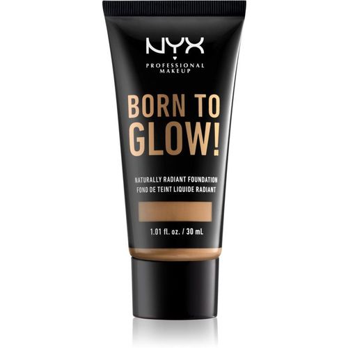 Nyx Professional Makeup Born To Glow Fond De Teint Liquide Illuminateur Teinte 13 Golden 30 Ml 