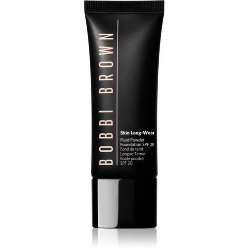 Bobbi Brown Skin Long Wear Fluid Powder Foundation Fond De Teint Liquide Fini Mat Spf 20 Teinte 20 Alabaster (C-004) 40 Ml 