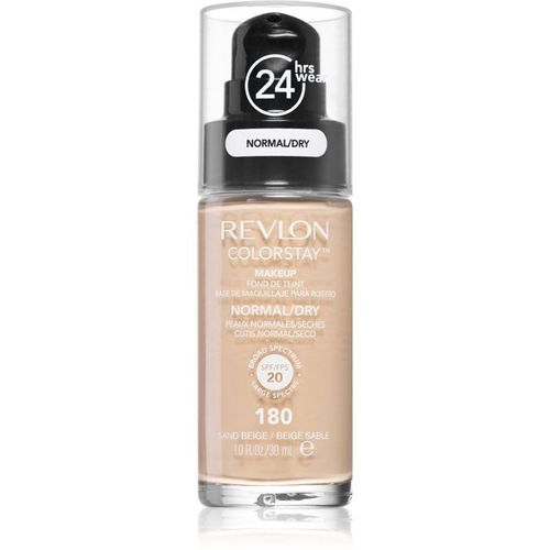 Revlon Cosmetics Colorstay? Fond De Teint Longue Tenue Pour Peaux Normales À Sèches Teinte 180 Sand Beige 30 Ml 